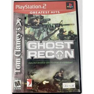 PS2 Tom Clancy's Ghost Recon Squad Based Battlefield Combat